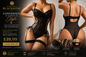 The Midnight Temptation Lace-Up Bodysuit™