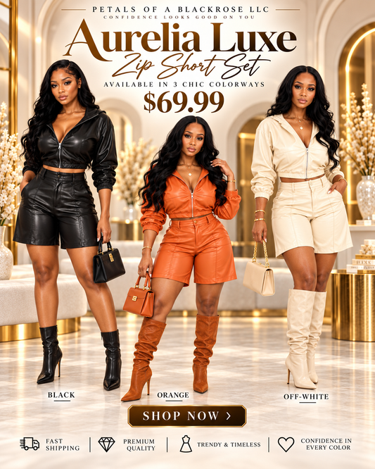 Aurelia Luxe Zip Short Set