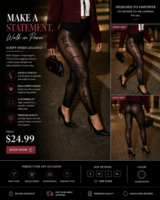 MAKE A

STATEMENT.