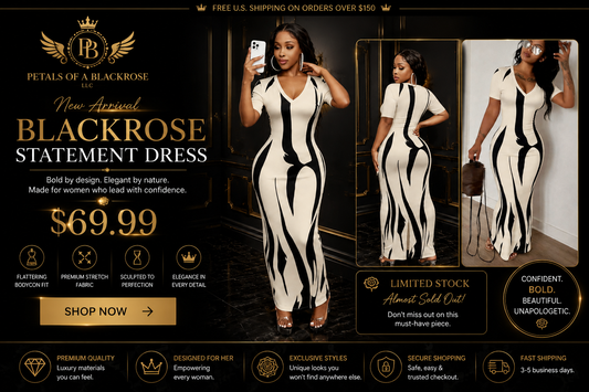 Blackrose Statement Dress